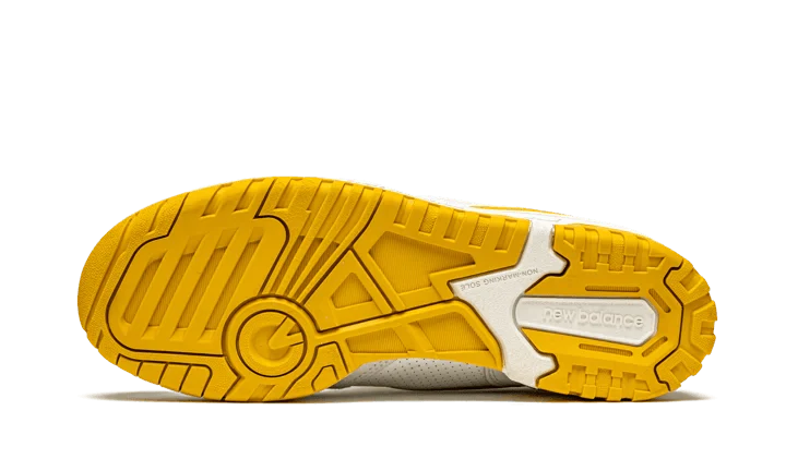 New Balance 550 Sea Salt Varsity Gold - Image 4