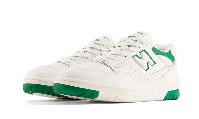 New Balance 550 White Classic Green - Image 2