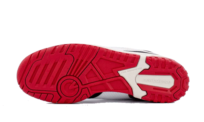 New Balance 550 White Red Black - Image 3