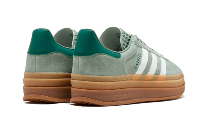 Adidas Gazelle Bold Silver Green - Image 3