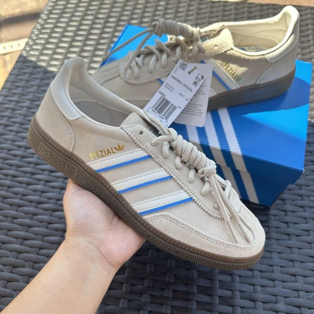 Adidas Handball Spezial Aluminum Bright Blue - Image 2