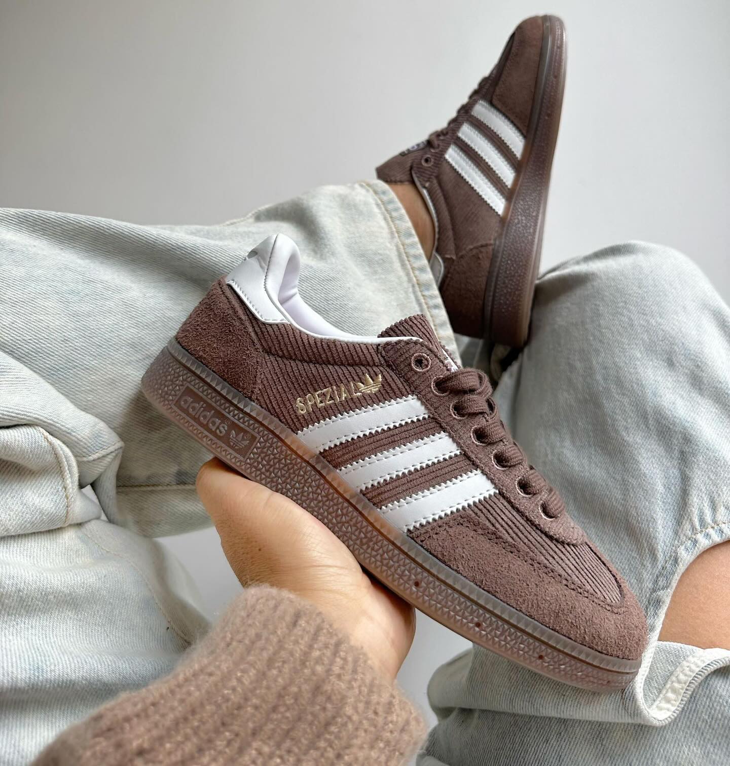 Adidas Handball Spezial Earth Strata Silver Dawn - Image 2