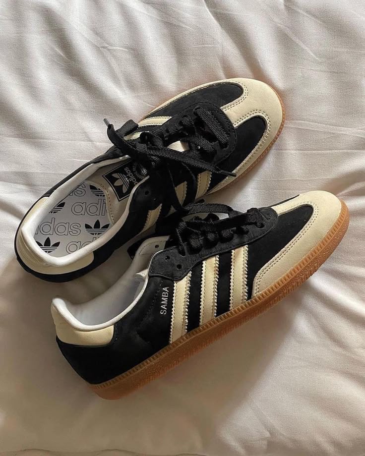 Adidas Samba OG Black Wonder White (Women's) - Image 3