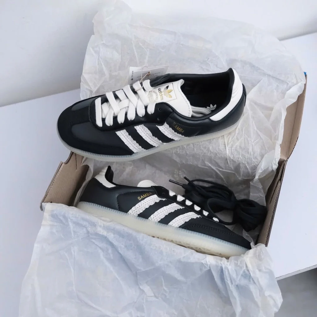 Adidas Samba Ruffle Stripes Pack Black Off White - Image 2