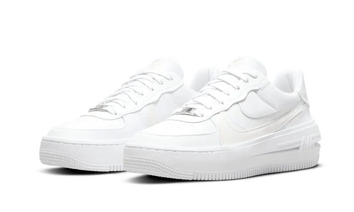 Nike Air Force 1 Low Platform Triple White - Image 2