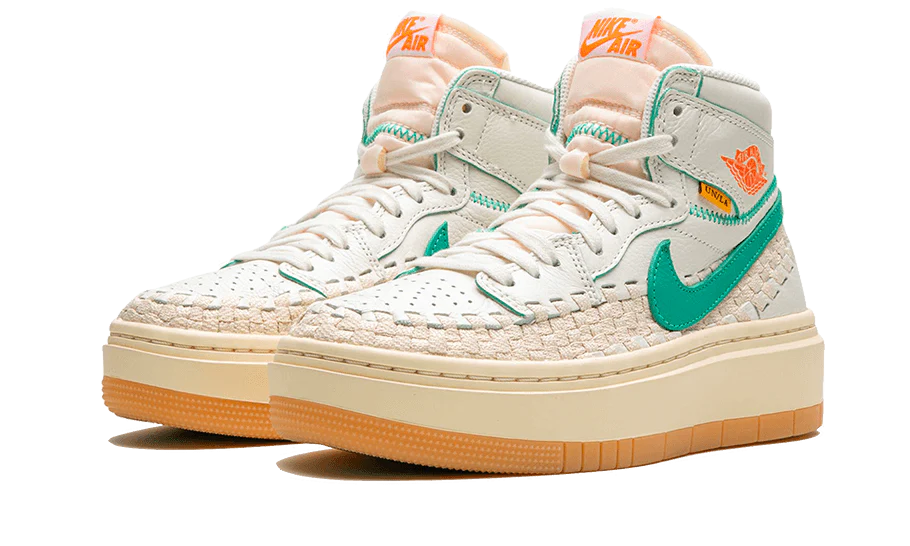 Air Jordan 1 Elevate High Union Bephie's Beauty Supply Kinetic Green - Image 2