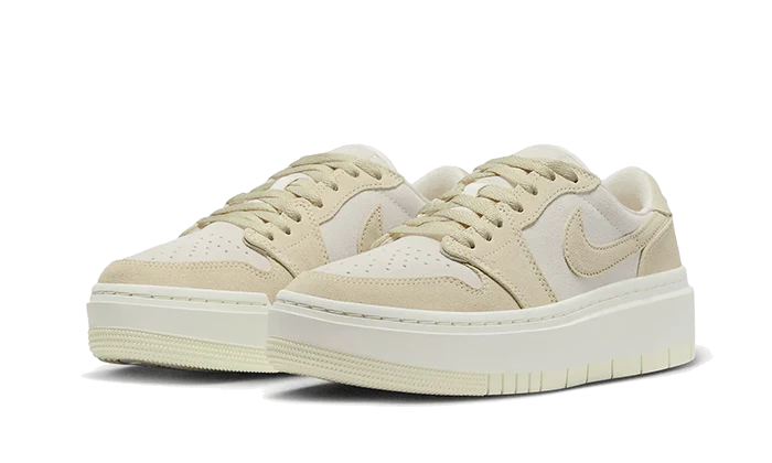 Air Jordan 1 Low Elevate Tan Suede - Image 2