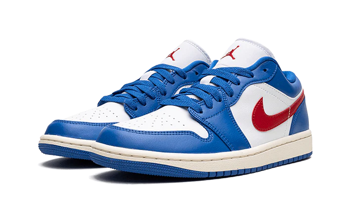 Air Jordan 1 Low Sport Blue Gym Red - Image 2