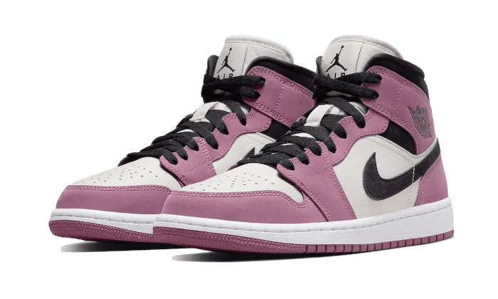 Air Jordan 1 Mid Light Mulberry - Image 2