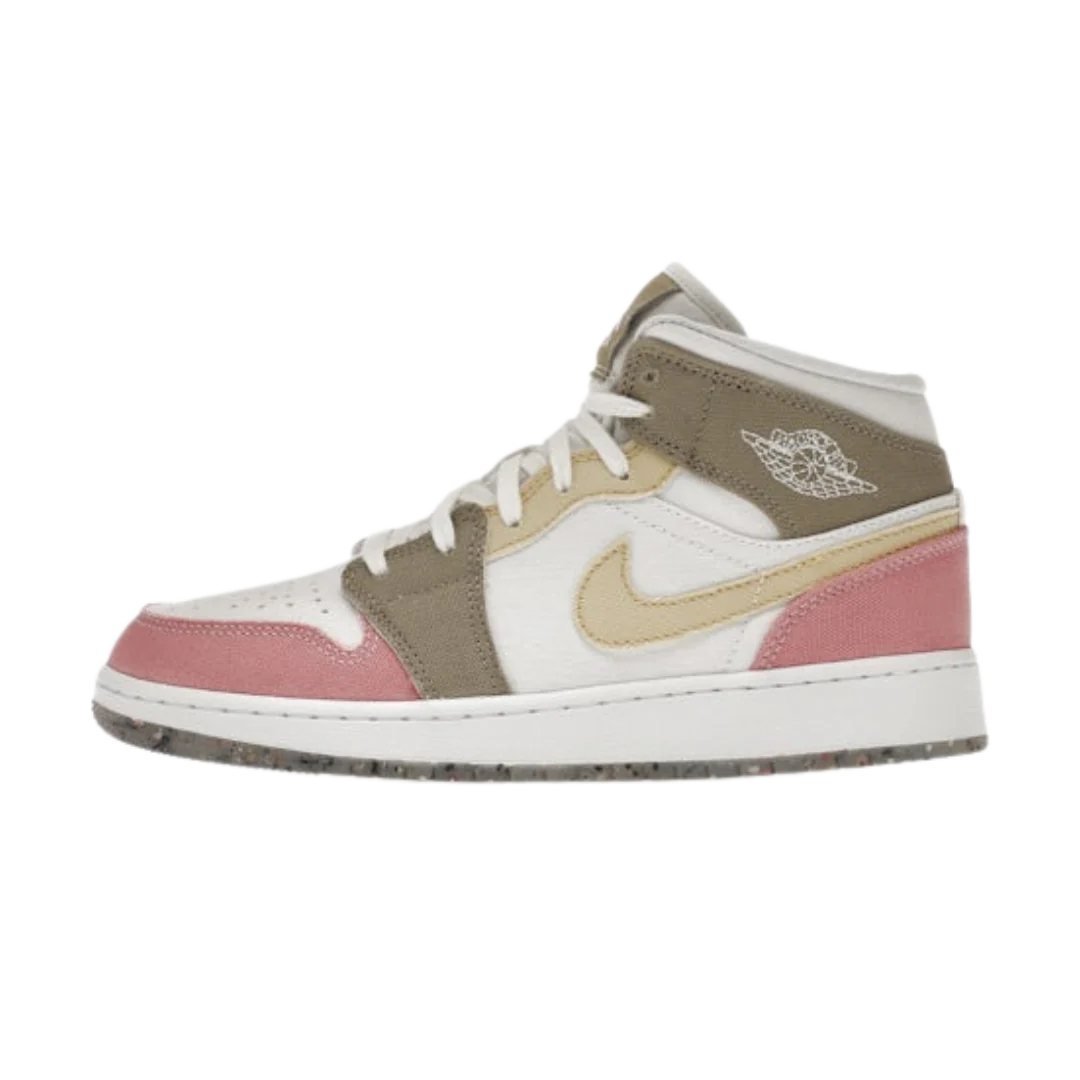 Air Jordan 1 Mid SE Pastel Vivid Green Grind