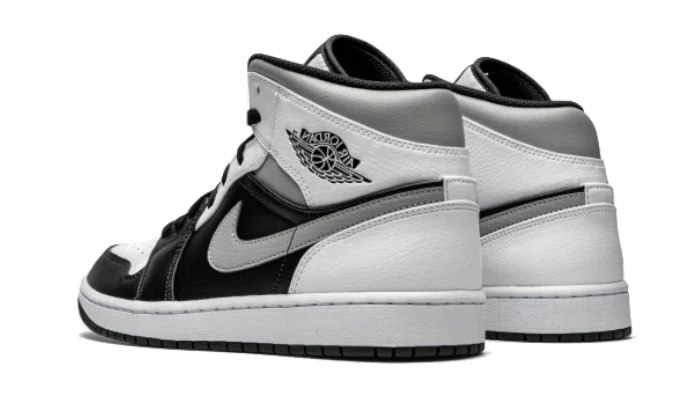 Air Jordan 1 Mid White Shadow - Image 3