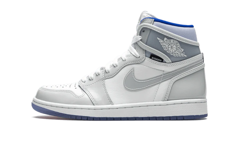 Air Jordan 1 Retro High Zoom White Racer Blue
