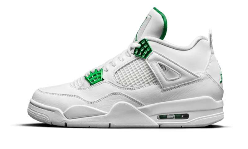 Air Jordan 4 Retro Metallic Green