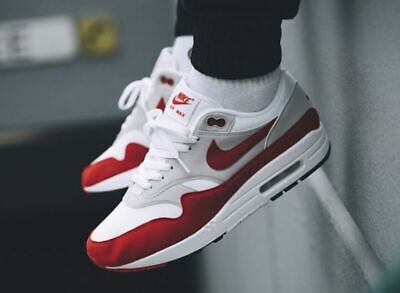 Nike Air Max 1 White University Red Enfant - Image 4