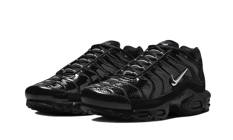 Nike Air Max Plus Black Volt Silver - Image 3