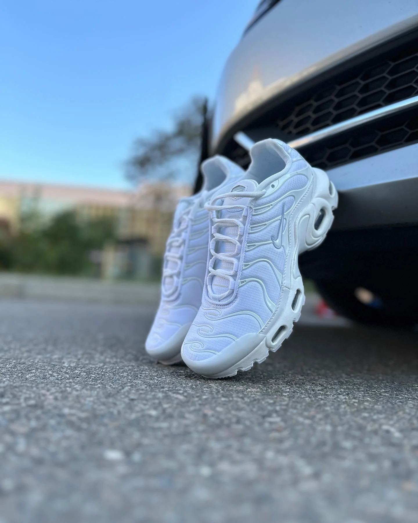Nike Air Max Plus Triple White - Image 2