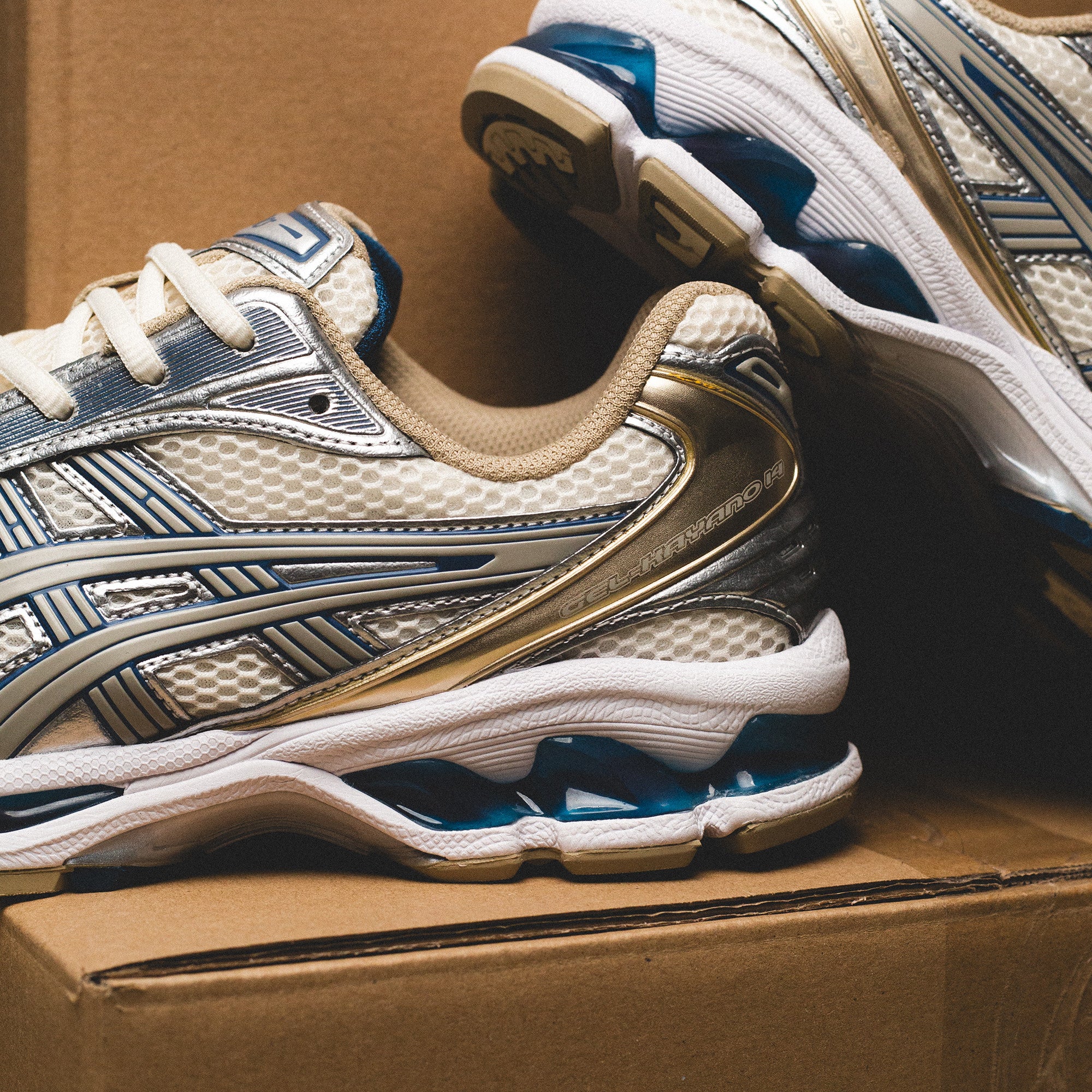 ASICS Gel-Kayano 14 Cream Pure Silver Champagne - Image 3
