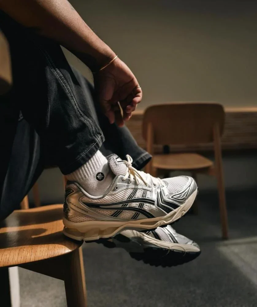 ASICS Gel-Kayano 14 JJJJound Silver Black - Image 2