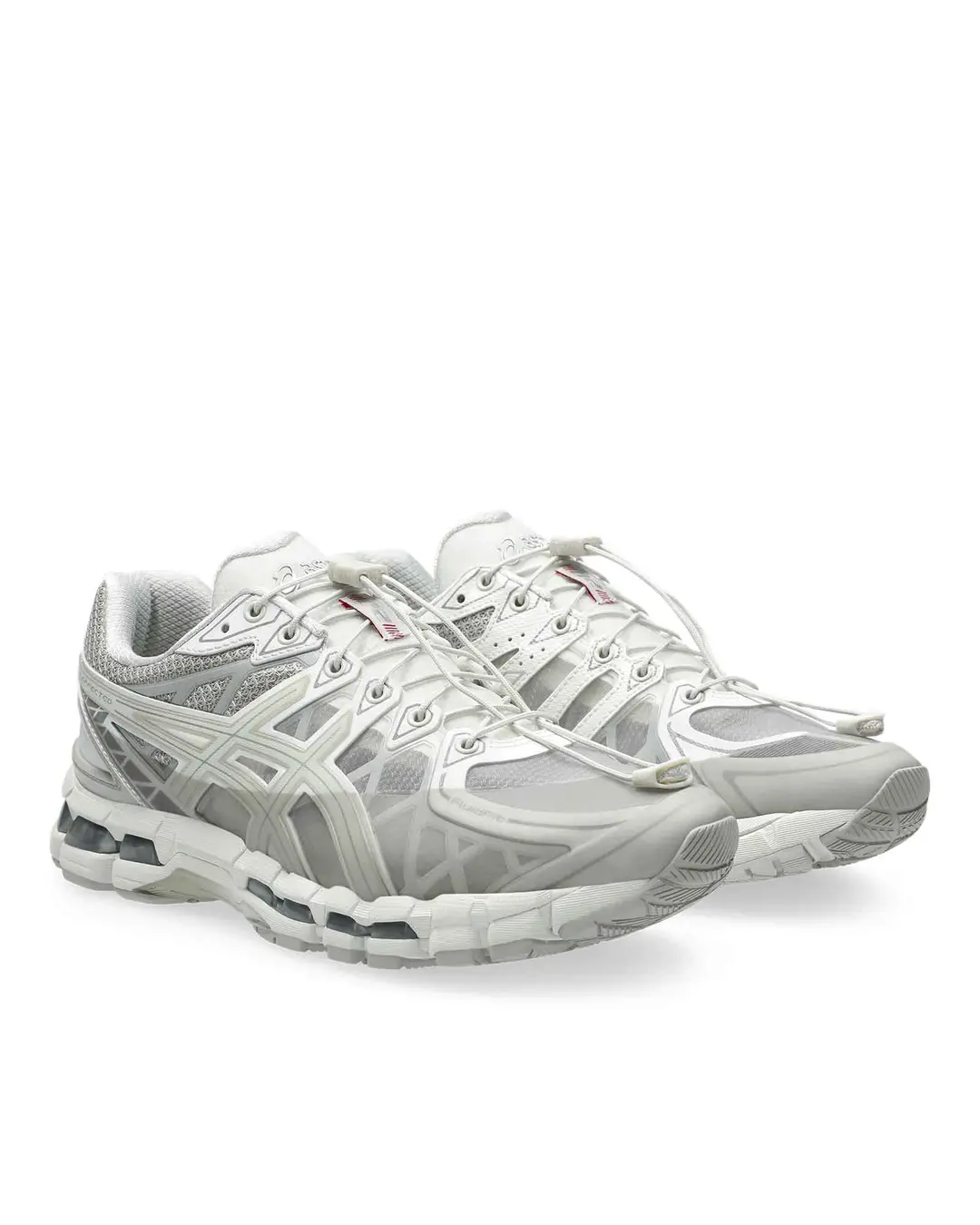 ASICS Gel-Kayano 20 Unaffected Cream Lake Grey - Image 3