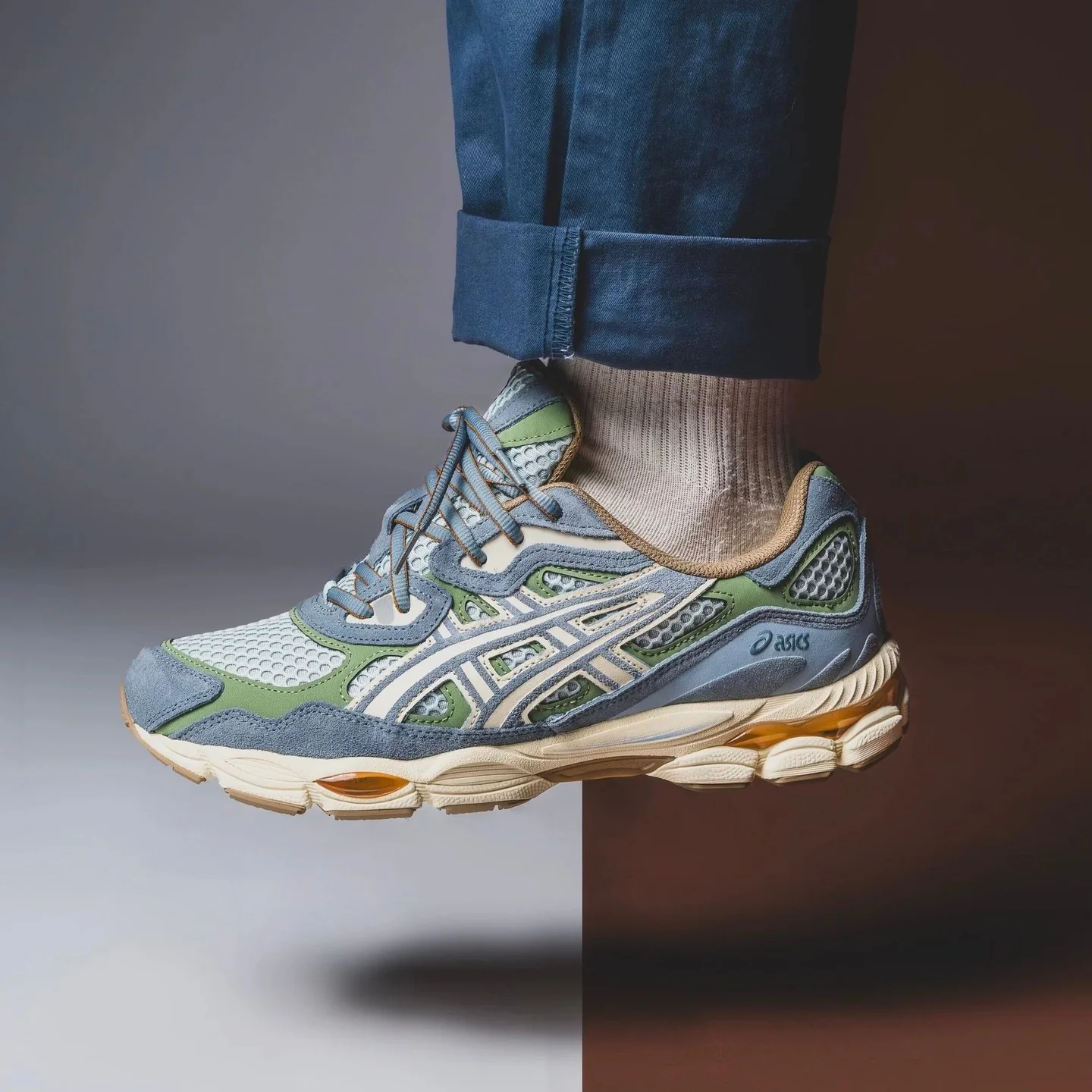 ASICS Gel-NYC Cold Moss Fjord Grey - Image 2