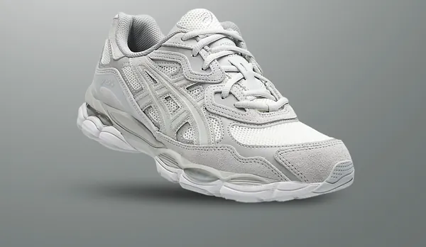 ASICS Gel-NYC Cream Cloud Grey - Image 3