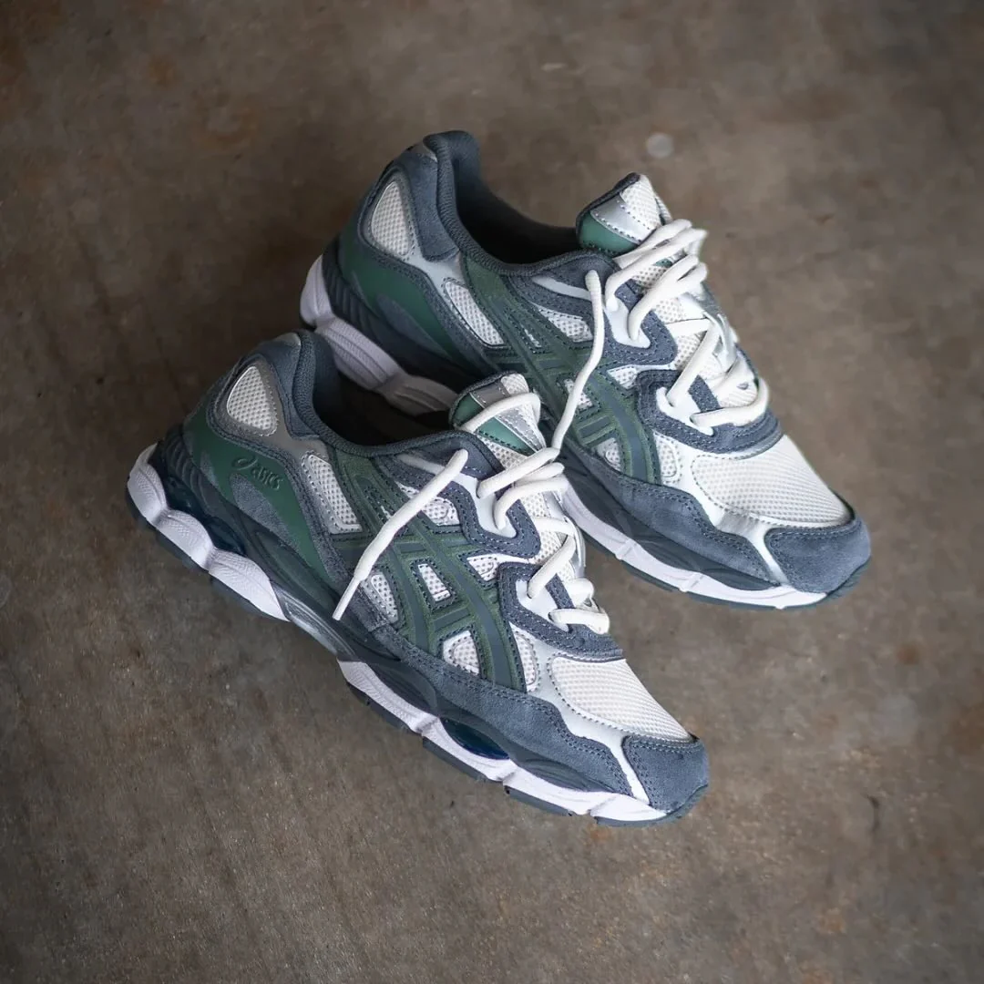 ASICS Gel-NYC Cream Steel Grey - Image 2