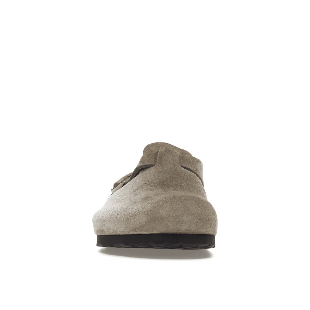 Birkenstock Boston Soft Footbed Suede Taupe - Image 4