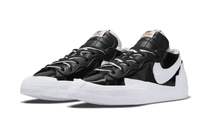 Nike Blazer Low Sacai Black Patent - Image 2