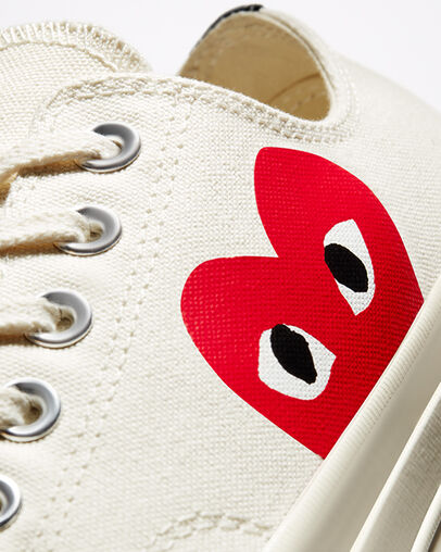 Converse Chuck Taylor All Star 70 Ox Comme des Garcons PLAY White - Image 7