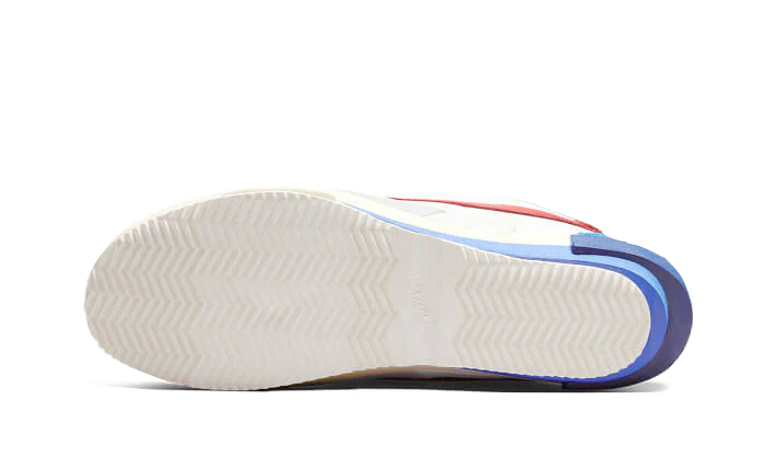 Nike Cortez 4.0 Sacai White University Red Blue - Image 3