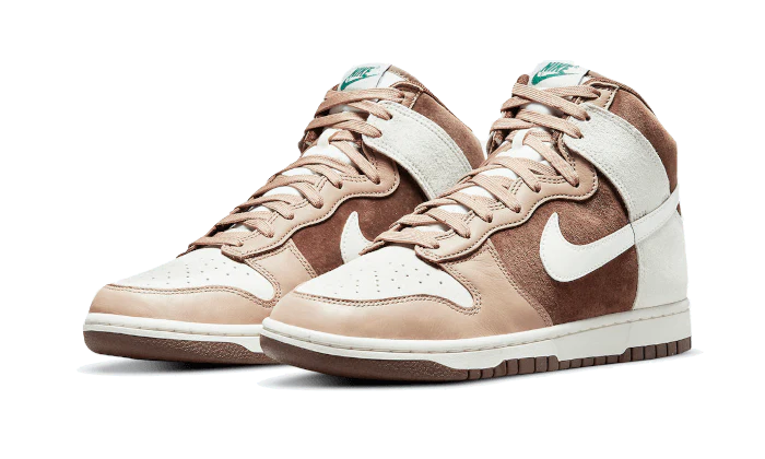 Nike Dunk High Light Chocolate - Image 2