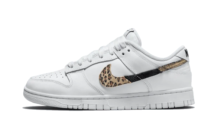 Nike Dunk Low Animal Print White