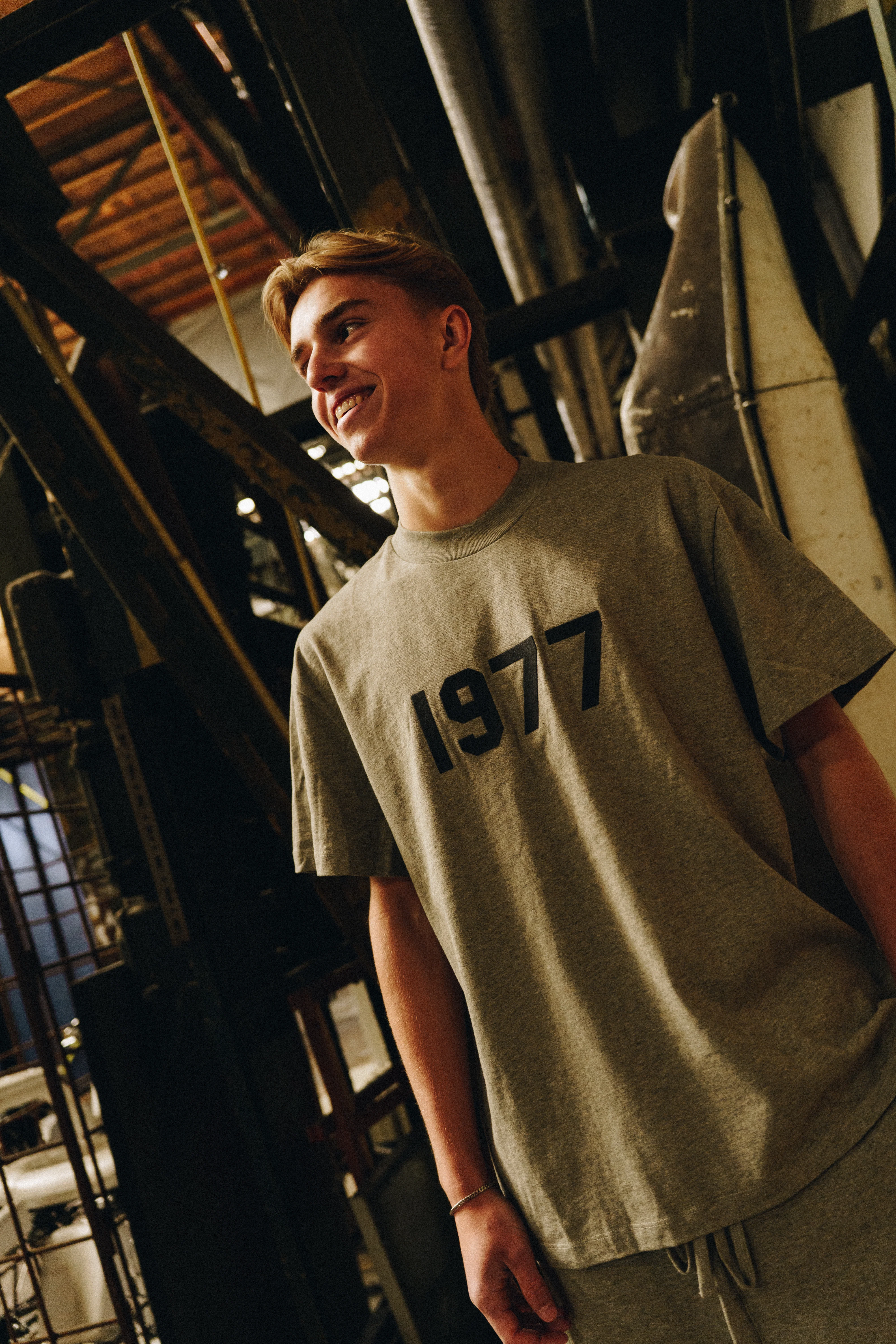 Fear of God Essentials 1977 Dark Oatmeal Summer Set - Image 3