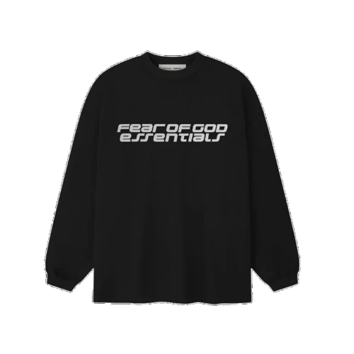 Fear of God Essentials 90s Longsleeve Vintage Black