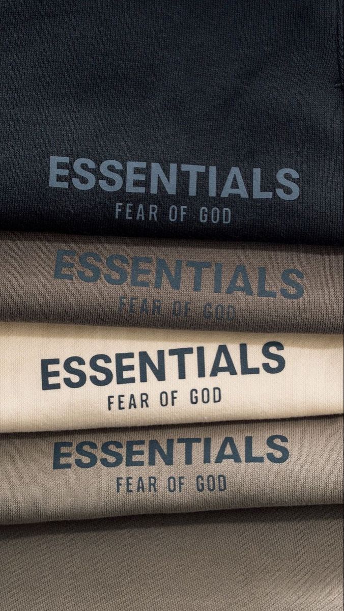 Fear of God Essentials FW24 Heather Grey Lange Broek - Image 2