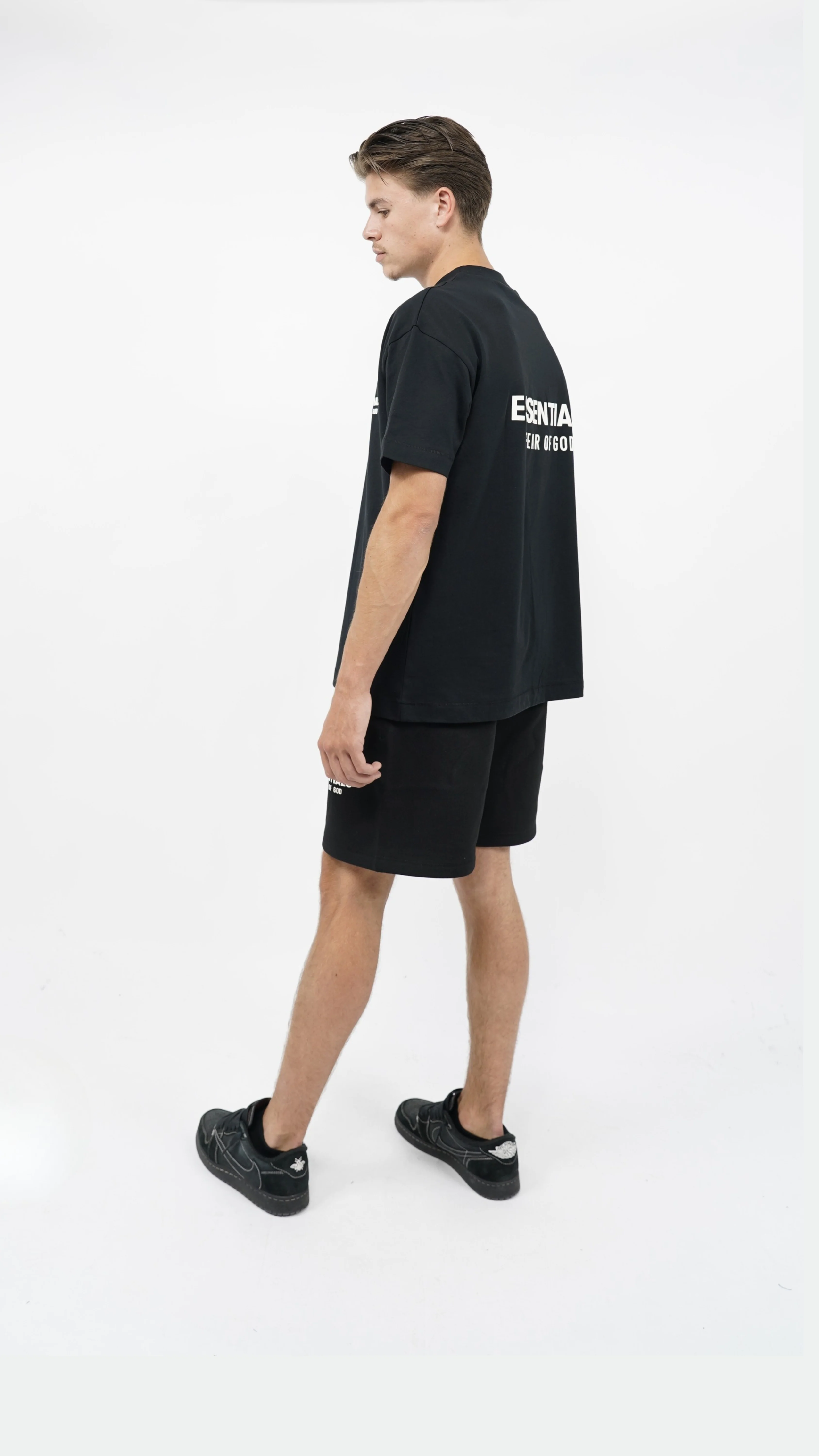 Fear of God Essentials SS25 Jet Black Summer Set - Image 3