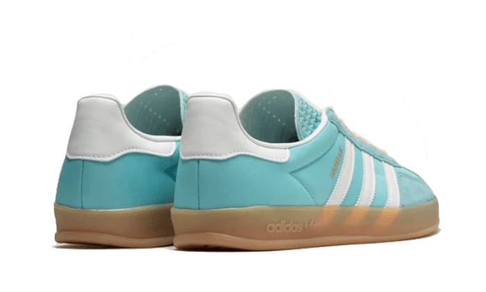 Adidas Gazelle Indoor Preloved Blue White Gum - Image 3