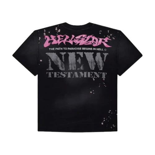 Hellstar New Testament T-Shirt Black - Image 2