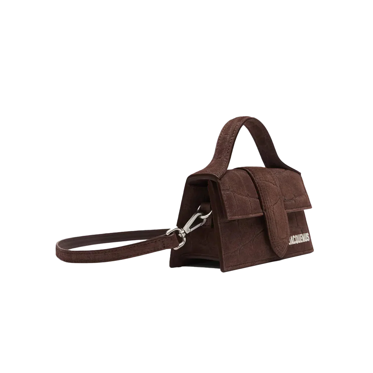 Jacquemus Le Bambino Croco Dark Brown - Image 2