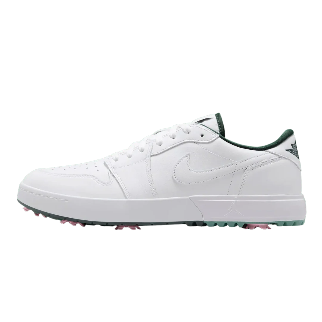Jordan 1 Low Golf Spiked White Fir Elemental Pink