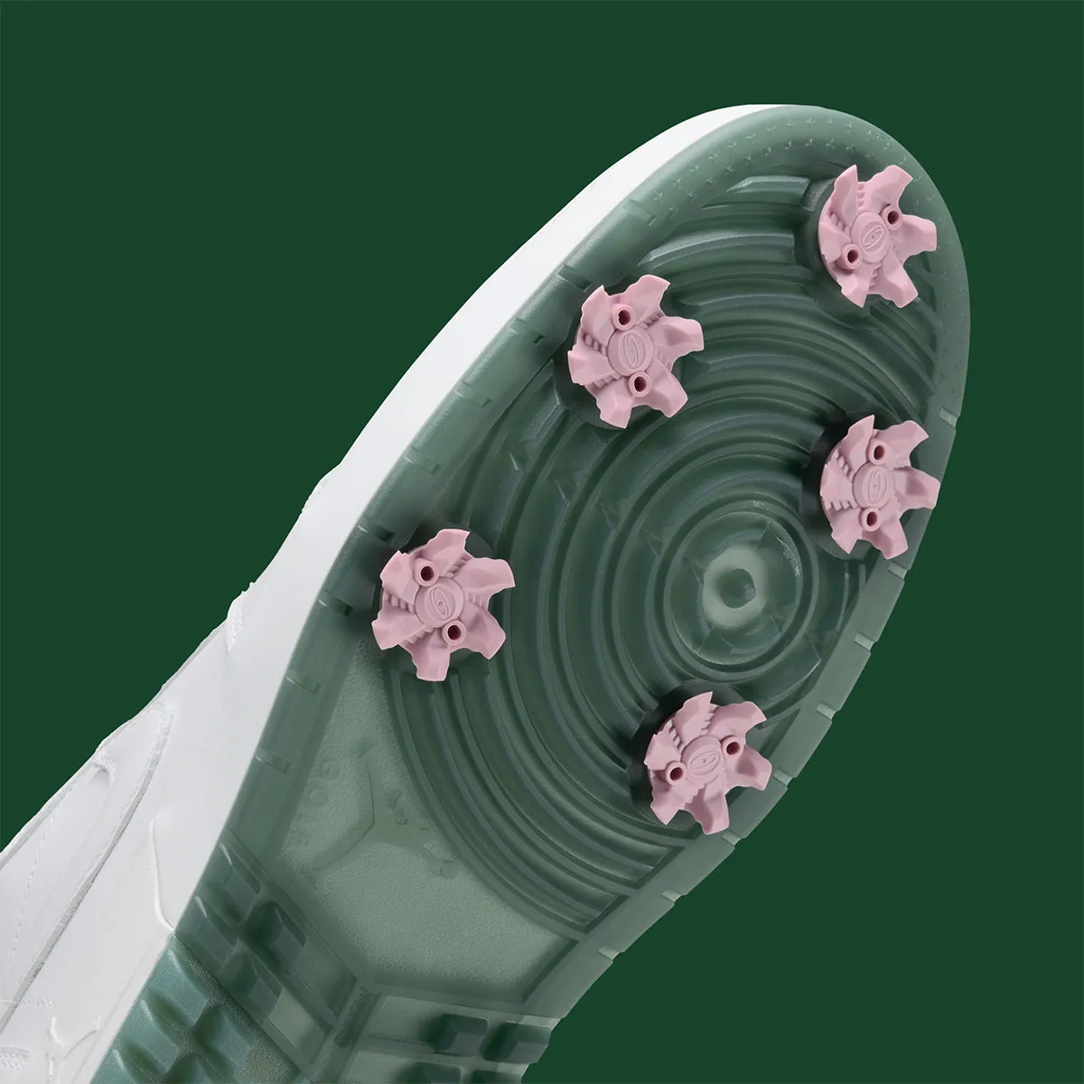 Jordan 1 Low Golf Spiked White Fir Elemental Pink - Image 6