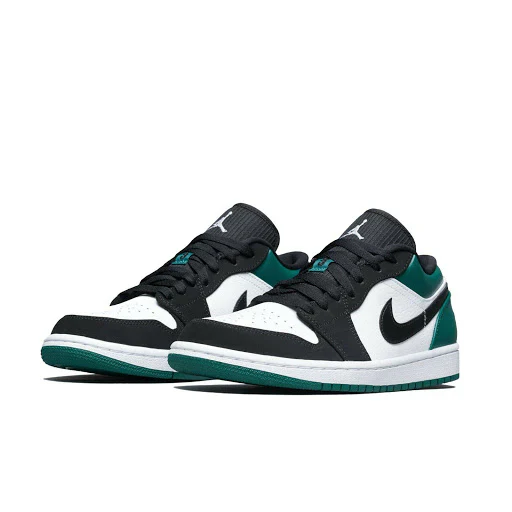 Jordan 1 Low White Black Mystic Green - Image 5