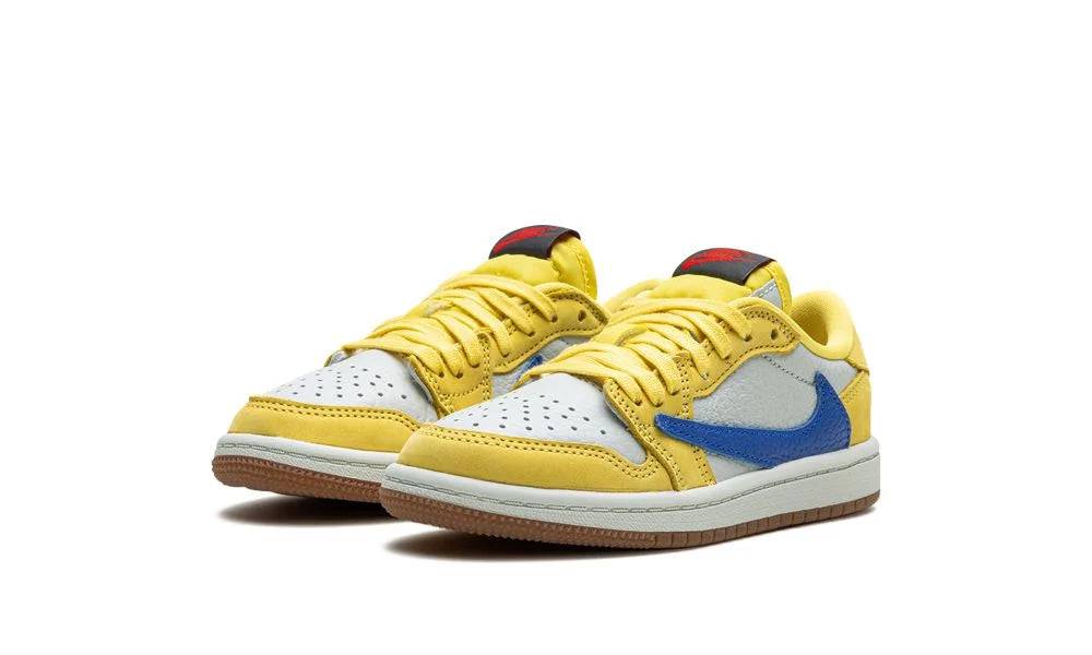 Jordan 1 Retro Low OG SP Travis Scott Canary (TD) - Image 2