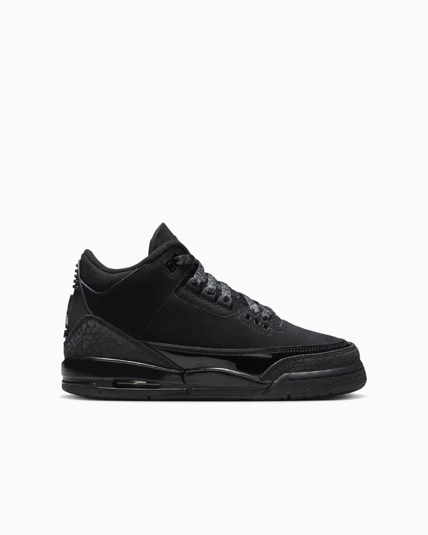 Jordan 3 Retro Black Cat (2025) (GS) - Image 4