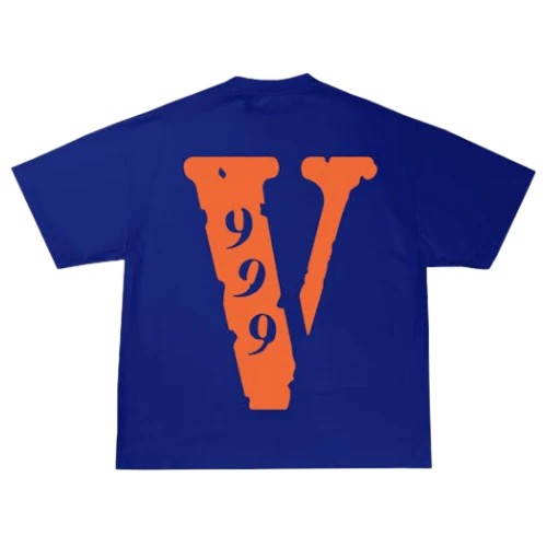 Juice Wrld x Vlone 999 Tee Blue