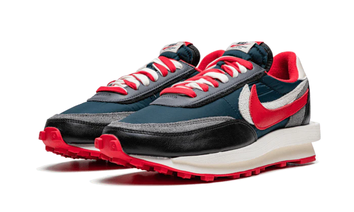 Nike LD Waffle Sacai Undercover Midnight Spruce University Red - Image 2