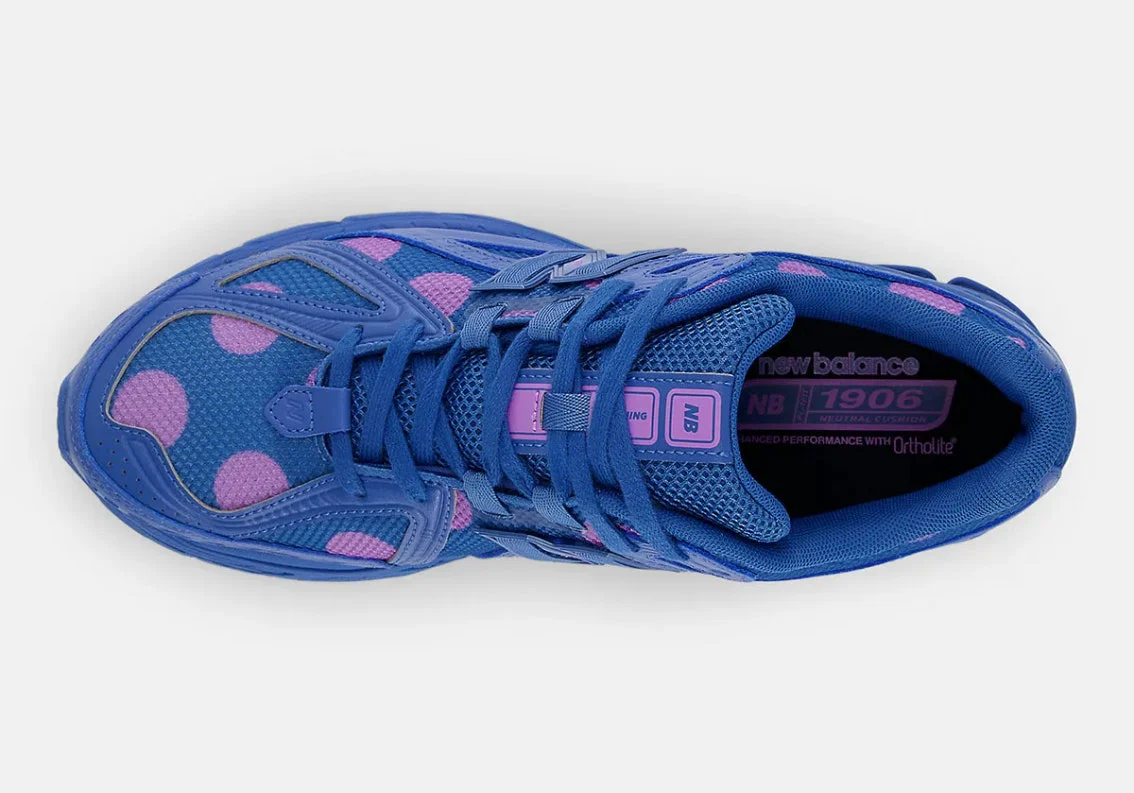 New Balance 1906R Polka Dot Bue Agate Purple - Image 3
