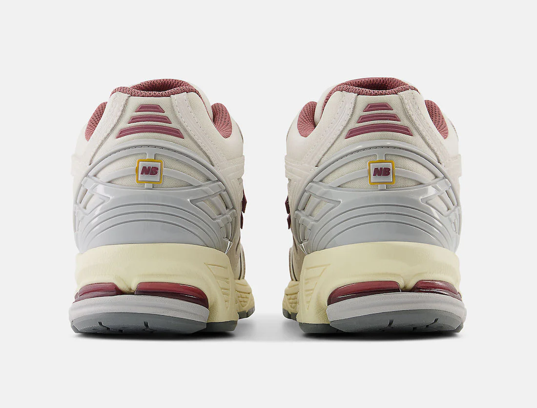 New Balance 1906R White Burgundy - Image 4