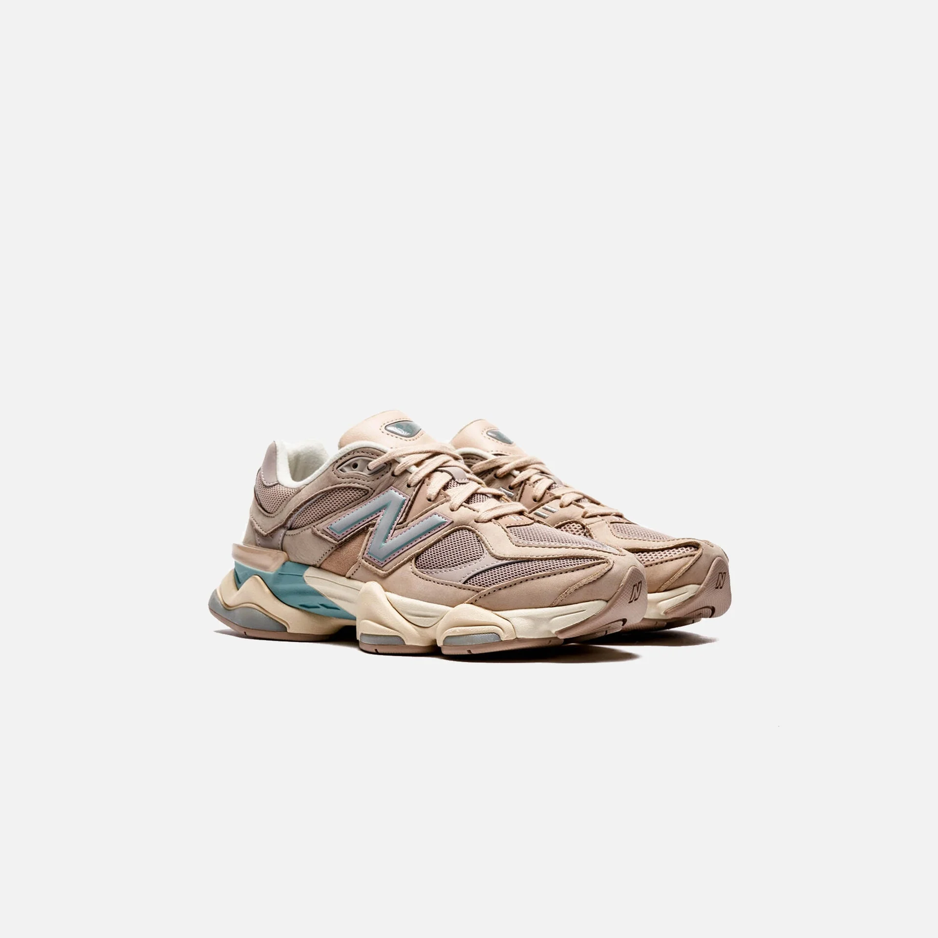 New Balance 9060 Ivory Cream Pink Sand - Image 3