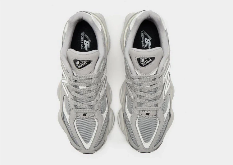 New Balance 9060 Light Grey Silver Metallic - Image 5